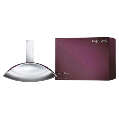 Calvin Klein Euphoria perfume bottle and box.