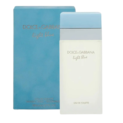 Dolce & Gabbana Light Blue Eau de Toilette bottle and box.