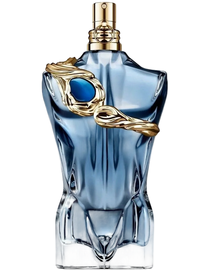 Jean Paul Gaultier Le Beau Narcisse EDP decant bottle shaped like a torso.