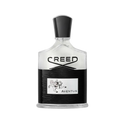 Creed Aventus Eau de Parfum decant bottle with black textured base and white label.