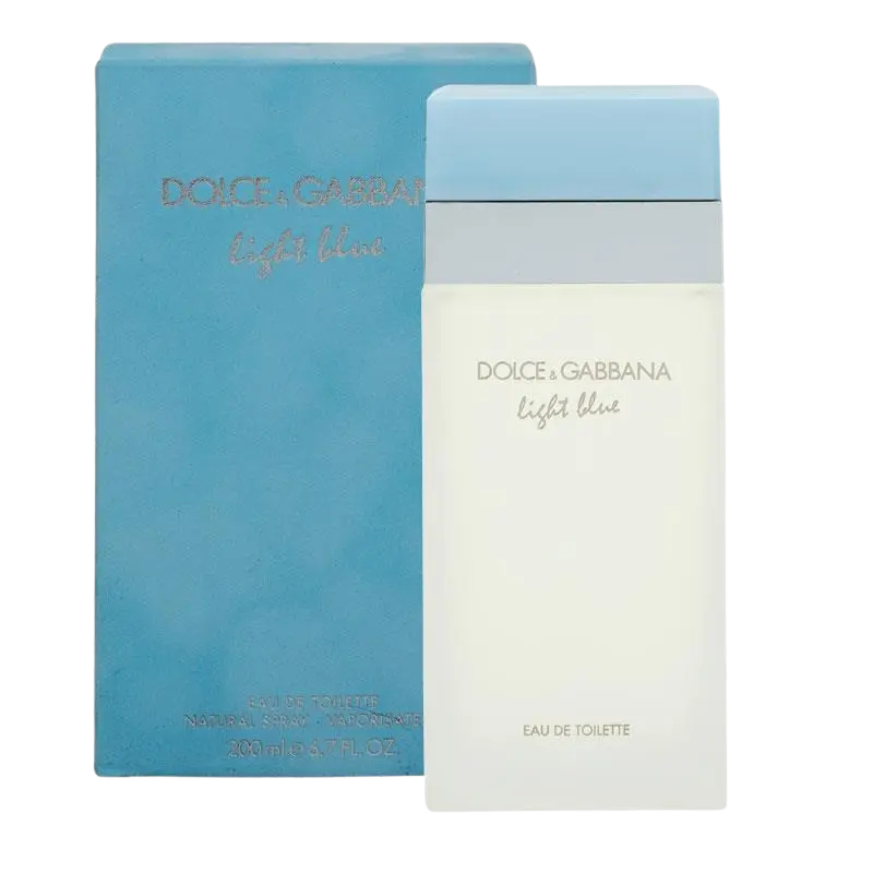 Dolce & Gabbana Light Blue Eau de Toilette bottle and box.