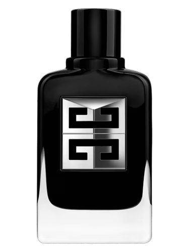 Givenchy Gentleman Society Eau de Parfum decant bottle with black cap and silver logo.