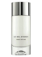 Issey Miyake Le Sel d'Issey Eau de Toilette bottle with silver cap.
