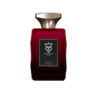 Red Eclipse Eau de Parfum by Bujairami Sydney, 100ml bottle with gold cap.