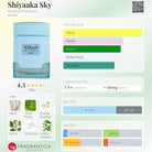 Khadlaj Shiyaaka Sky perfume bottle with main accords, notes, and fragrance profile details.