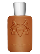 Parfums de Marly Althair Eau de Parfum bottle with embossed horses and crest.